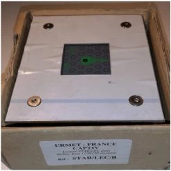 Urmet STAR/LEC/B Lecteur STAR/LEC Dans Boîte Inox - Ø110x130 Encastré - Gris