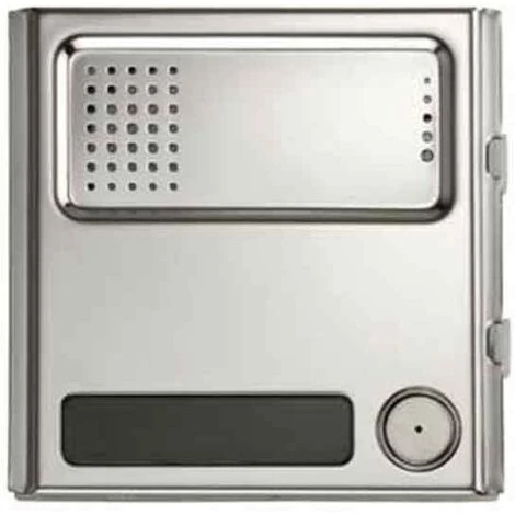 Urmet Sinthesi Steel Module à 1 Bouton Et Platine De Rue En Aluminium Anodisé 1158/21 3 Urmet Sinthesi Steel Module à 1 Bouton Et Platine De Rue En Aluminium Anodisé 1158/21