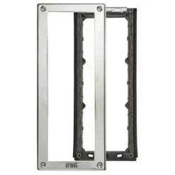 Urmet Châssis Porte-modules Steel Avec Cadre Pour 3 Modules 1158/63