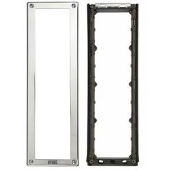 URMET Cadre De Finition Et Support Sinthesi Steel 1158/64