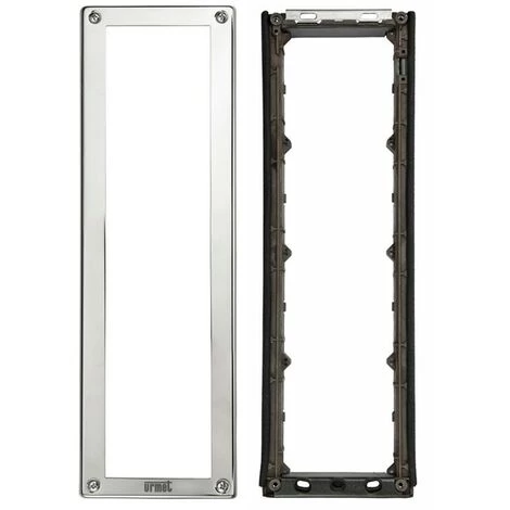 URMET Cadre De Finition Et Support Sinthesi Steel 1158/64 3 URMET Cadre De Finition Et Support Sinthesi Steel 1158/64