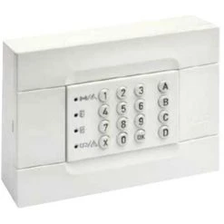 Clavier De Commande à Led Urmet Blanc Pour Montage Mural Ou Encastré 1061/026