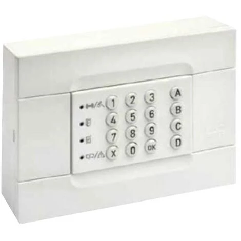 Clavier De Commande à Led Urmet Blanc Pour Montage Mural Ou Encastré 1061/026 3 Clavier De Commande à Led Urmet Blanc Pour Montage Mural Ou Encastré 1061/026