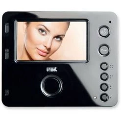 Moniteur Mains Libres Urmet 4,3' 2Voice Noir 1750/5