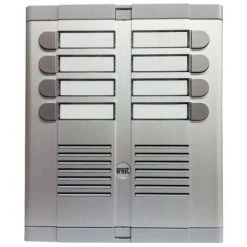 Panneau D'entrée Interphone Urmet 8 Places Sur Deux Rangées Encastré 925/208