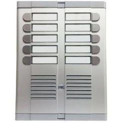 Panneau D'entrée De Porte Urmet à 10 Canaux Encastré Avec Deux Rangées 925/210