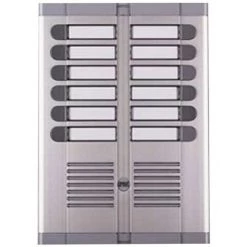 Panneau D'entrée à Deux Rangées De Portes Urmet à 12 Places Encastré 925/212