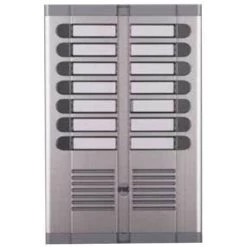Panneau D'entrée De Porte Encastré à 14 Pôles Urmet à Deux Rangées 925/214