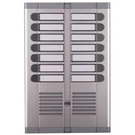 Panneau D'entrée De Porte Encastré à 14 Pôles Urmet à Deux Rangées 925/214 3 Panneau D'entrée De Porte Encastré à 14 Pôles Urmet à Deux Rangées 925/214