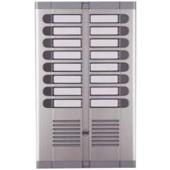 Panneau D'entrée De Porte Encastré à 16 Canaux Urmet à Deux Rangées 925/216