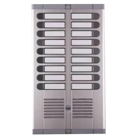 Panneau D'entrée De Porte Encastré Urmet 18 Places Sur Deux Rangées 925/218 3 Panneau D'entrée De Porte Encastré Urmet 18 Places Sur Deux Rangées 925/218