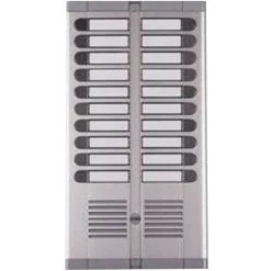 Platine De Rue Interphone Urmet 20 Places Sur Deux Rangées Montage Encastré 925/220