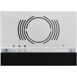 Façade Urmet Alpha Pour Audio Externe Noir 1168/130