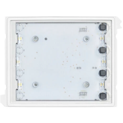 Module 4 Boutons Pussoir Urmet Alpha 1 Rangée Avec Expander 1168/4 3 Module 4 Boutons Pussoir Urmet Alpha 1 Rangée Avec Expander 1168/4