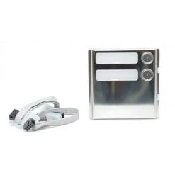 Urmet Sinthesi Steel Module à 2 Boutons 2VOICE 1158/82