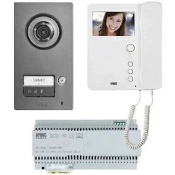 Kit Monof Urmet Vidéophone Avec Mikra2 Et Moniteur à Combiné Mìro 1784/761