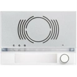 Façade Urmet Alpha Pour L’extérieur Audio Avec Touche Blanche 1168/131W