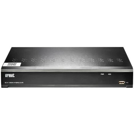 Enregistreur Vidéo Numérique HVR Urmet AHD 1080N 4 Canaux H.265 1097/314 3 Enregistreur Vidéo Numérique HVR Urmet AHD 1080N 4 Canaux H.265 1097/314
