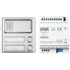 KIT Colonne Secondaire Urmet Sinthesi Steel 2VO Audio 1783/729