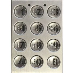 URMET Clavier 12T + Support Sav (1032/103)