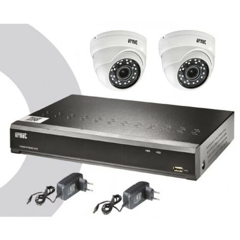 URMET Kit Ahd 2 Camdom+1Dvr (1093/KAHDB) 3 URMET Kit Ahd 2 Camdom+1Dvr (1093/KAHDB)