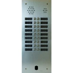 URMET Plaque Audio Alu 2R 18Bp 2Voice Complete (A83/218M)
