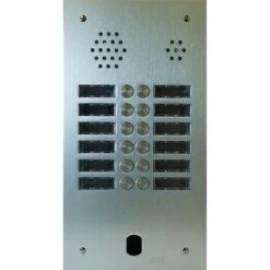 URMET Plaque Audio Alu 2R 12Bp 2Voice Complete (A83/212M)