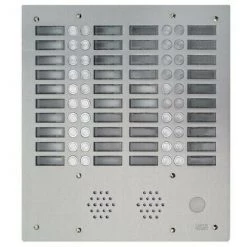 URMET Plaque A.V Alu 6Mm 4R 40Bp (7774/40)