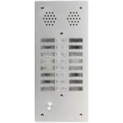 URMET Plaque A.V Alu 6Mm 2R 16Bp (7772/16)