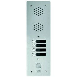 URMET Plaque Av Alu 6Mm 1R 04Bp (7771/4)