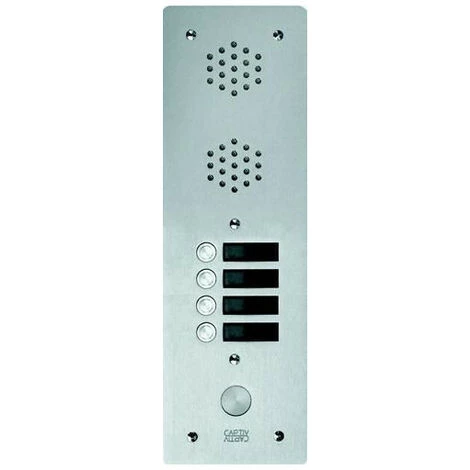 URMET Plaque Av Alu 6Mm 1R 04Bp (7771/4) 3 URMET Plaque Av Alu 6Mm 1R 04Bp (7771/4)