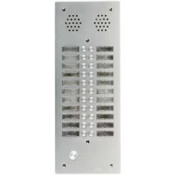 URMET Plaque A.V Alu 6Mm 2R 22Bp (7772/22)