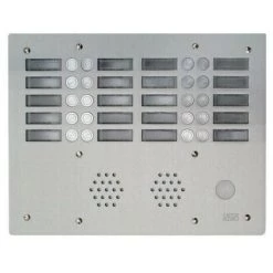 URMET Plaque A.V Alu 6Mm 4R 20Bp (7774/20)