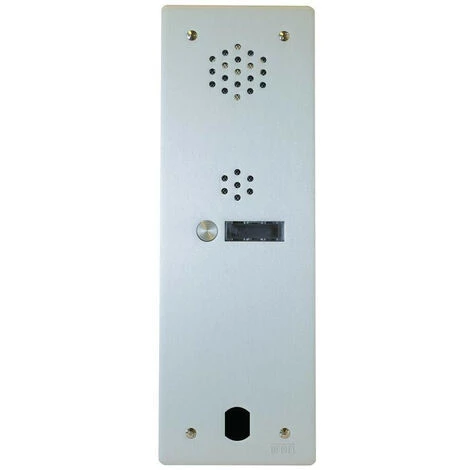 URMET Plaque Audio Alu 1 Bp 2 Voice Complete (A83/101M) 3 URMET Plaque Audio Alu 1 Bp 2 Voice Complete (A83/101M)