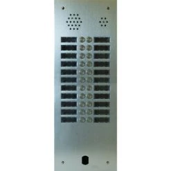 URMET Plaque Audio Alu 2R 22Bp 2Voice Complete (A83/222M)