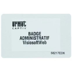 URMET Carte Administrative Visiosoft (PROX/WEB)