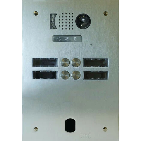 URMET Plaque Video Alu 2R 4 Bp 2 Voice (V83/204) 3 URMET Plaque Video Alu 2R 4 Bp 2 Voice (V83/204)
