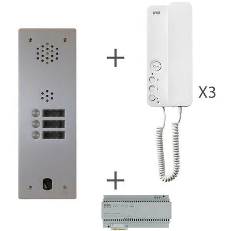 URMET Kit Audio 1R 3Bp 2 Voice Programmé (KA83/103) 3 URMET Kit Audio 1R 3Bp 2 Voice Programmé (KA83/103)