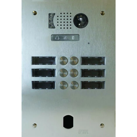 URMET Plaque Video Alu 2R 6 Bp 2 Voice (V83/206) 3 URMET Plaque Video Alu 2R 6 Bp 2 Voice (V83/206)