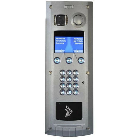 URMET Plaque Hbs Zamac Gris Vigik Plat (PHBSZGLP) 3 URMET Plaque Hbs Zamac Gris Vigik Plat (PHBSZGLP)