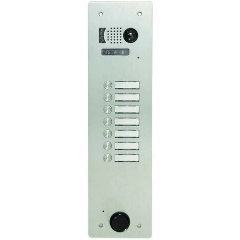 URMET Plaque Video Alu 7 Bp 2 Voice (V83/107) 3 URMET Plaque Video Alu 7 Bp 2 Voice (V83/107)