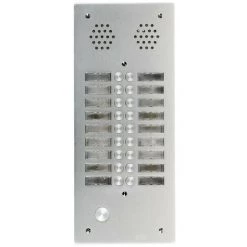 URMET Plaque A.V Alu 6Mm 2R 18Bp (7772/18)