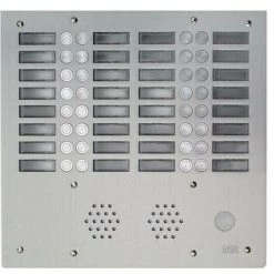 URMET Plaque A.V Alu 6Mm 4R 32Bp (7774/32)