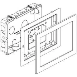 URMET Boite Encastr Moniteur Note 2 (1723/60)