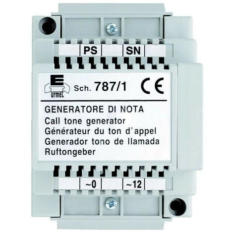 URMET Generateur Appel Electronique (787/1) 3 URMET Generateur Appel Electronique (787/1)