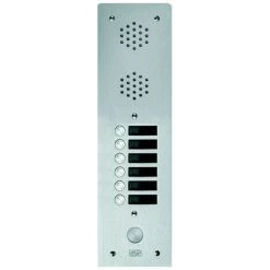 URMET Plaque Av Alu 6Mm 1R 06Bp (7771/6)