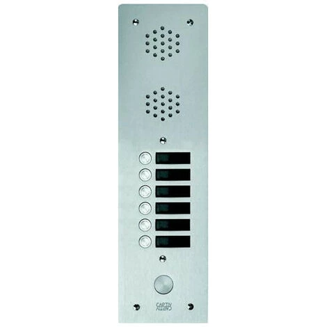 URMET Plaque Av Alu 6Mm 1R 06Bp (7771/6) 3 URMET Plaque Av Alu 6Mm 1R 06Bp (7771/6)