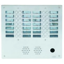 URMET Plaque Inox 28Bp 4R Ptt (AX4028)