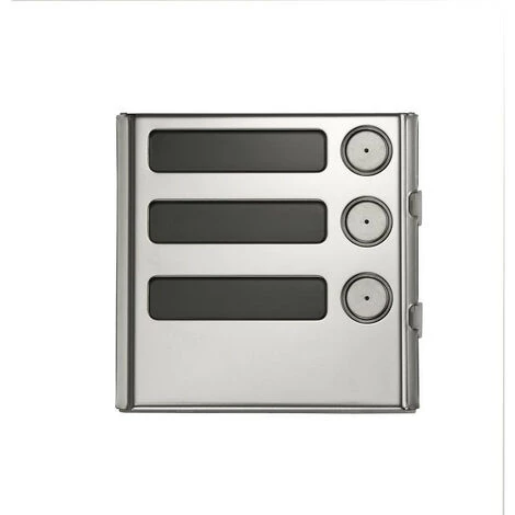 URMET Module 3T Sinthesi Steel (1158/13) 3 URMET Module 3T Sinthesi Steel (1158/13)