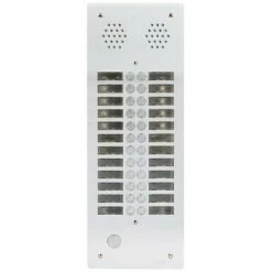 URMET Plaque A.V Alu 6Mm 2R 24Bp (7772/24)